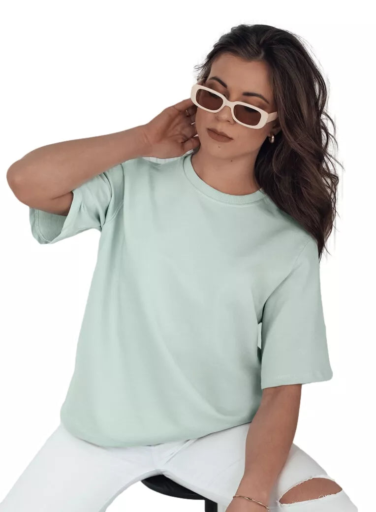 Women's mint-colored T-shirt Silvi