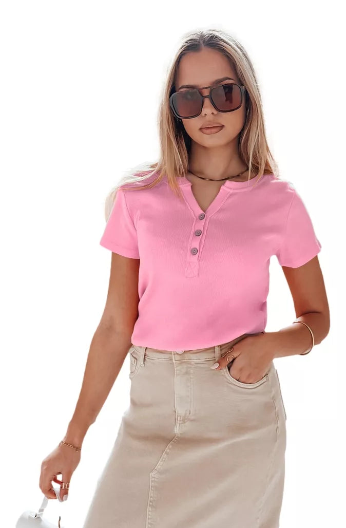 Women's pink T-shirt Elin