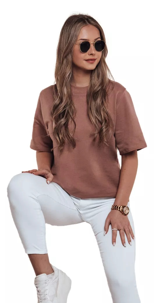 Women's brown T-shirt Silvi