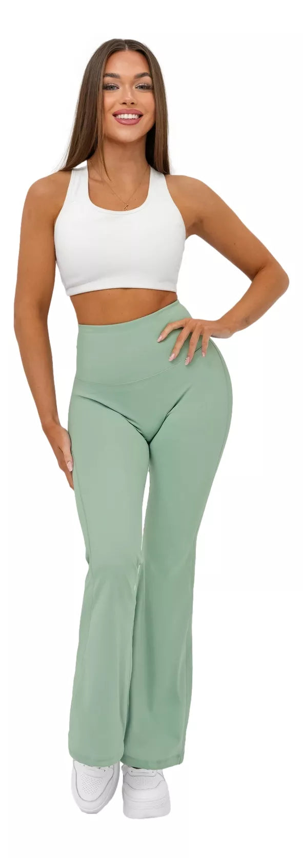 Women's mint colored sweatpants Perla