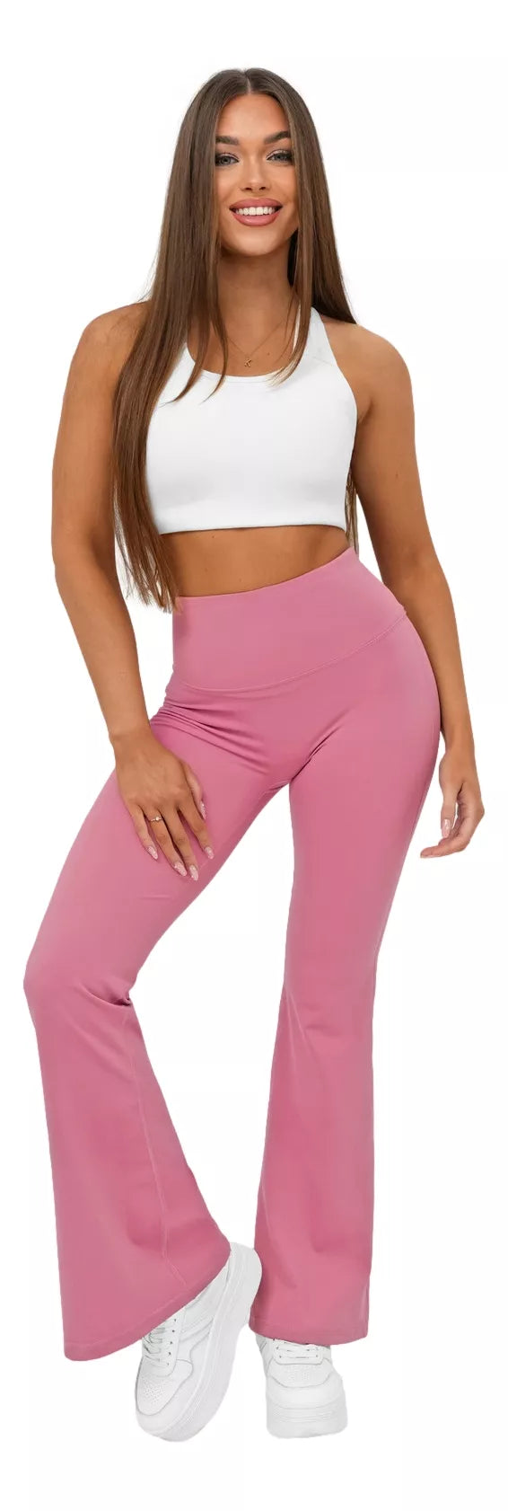 Women's pink sports pants Perla