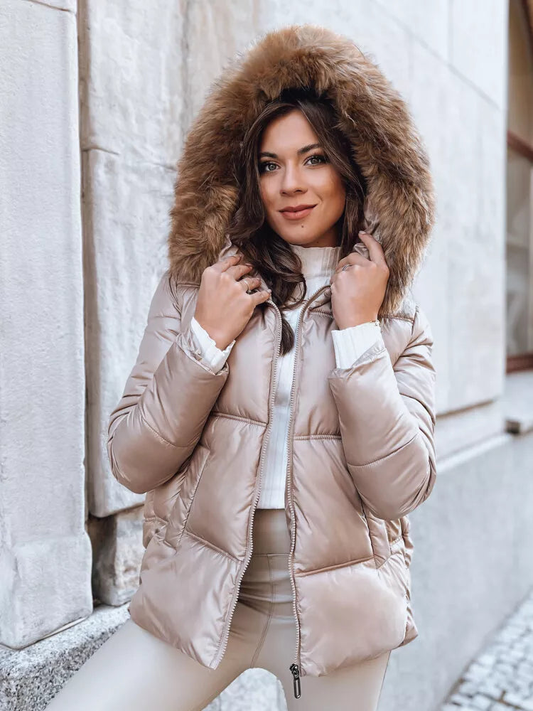 Women's brown jacket Sparkle