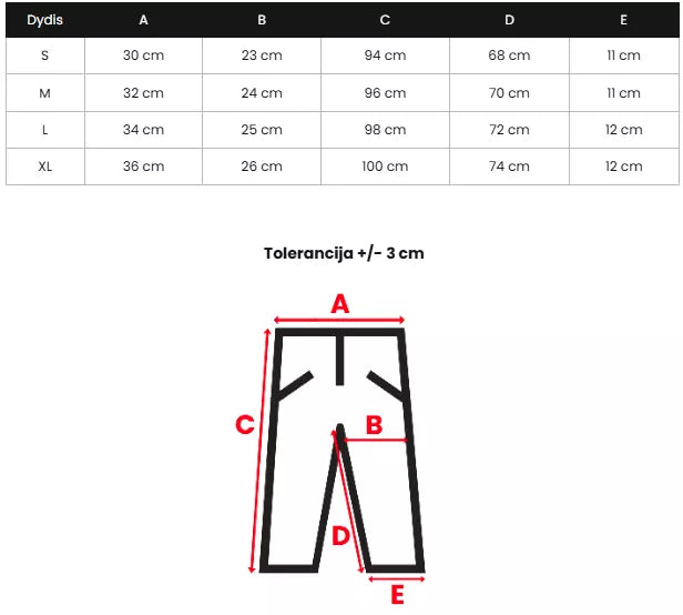 Women's black leggings Ketrin