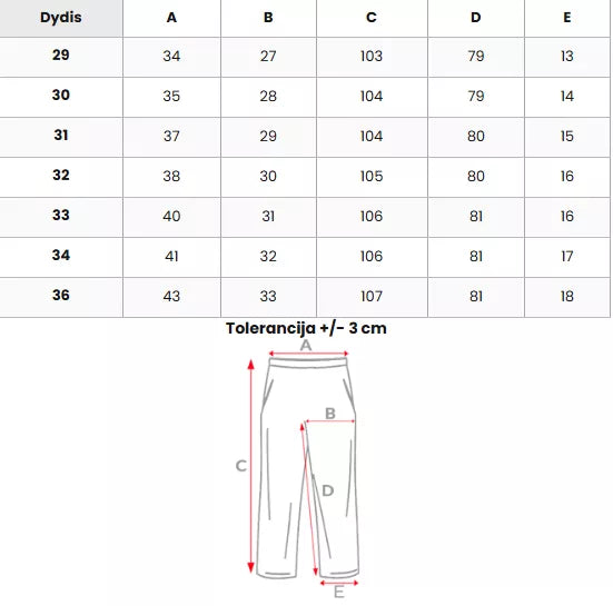 Men's black jeans Everton