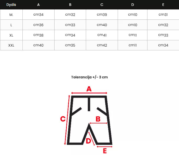 Swim shorts blue/red Revel