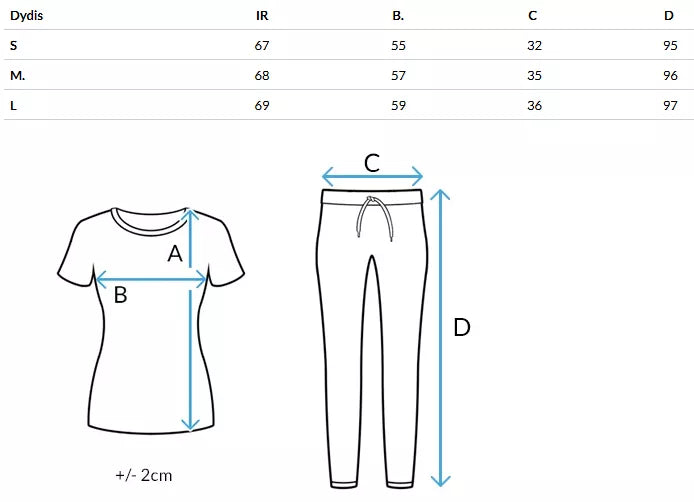 Women's light gray Dream set.