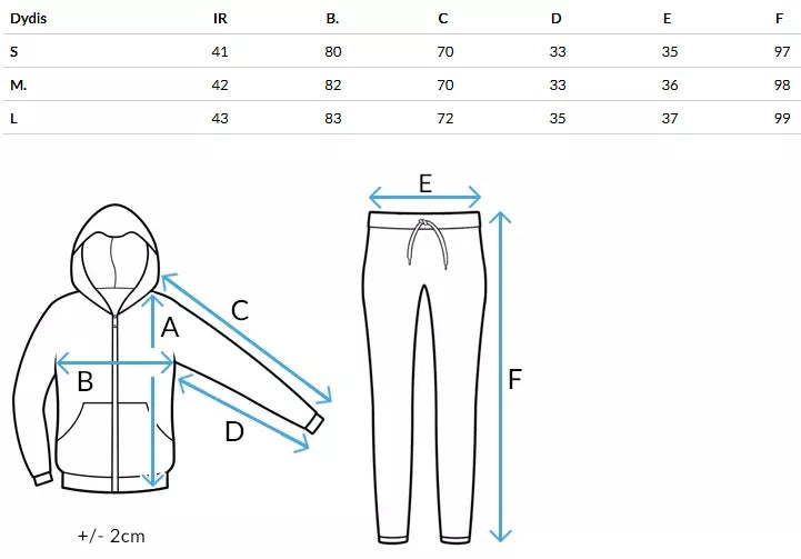 Women's brown tracksuit Bistan