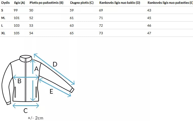 Women's winter white jacket Bela