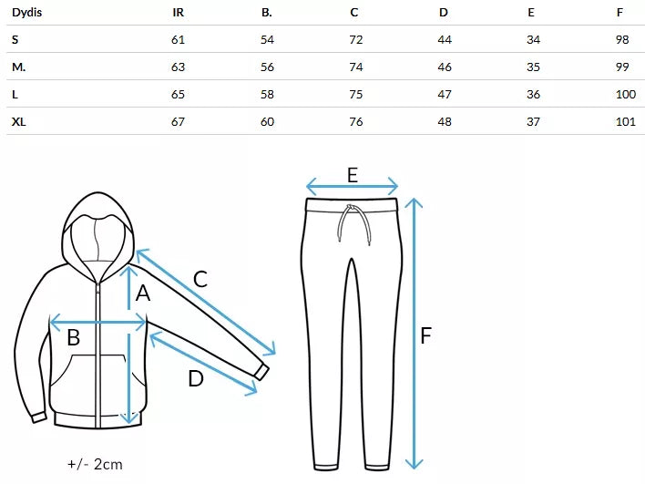 Women's green tracksuit Celia