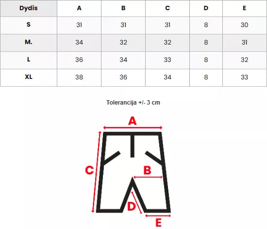 Women's black sports shorts Boni