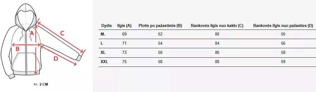 Men's green hoodie LTU