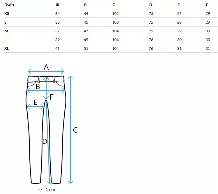 Women's blue jeans Modnevis 