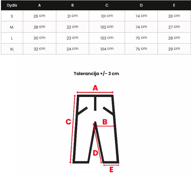 Women's black sports pants Perla