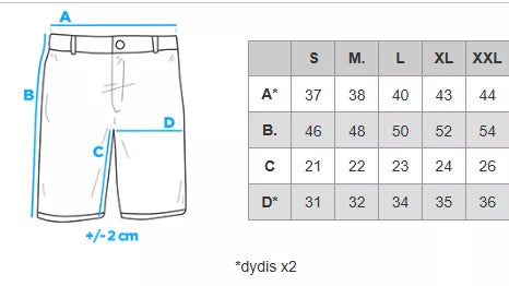 Men's black denim shorts Ragat