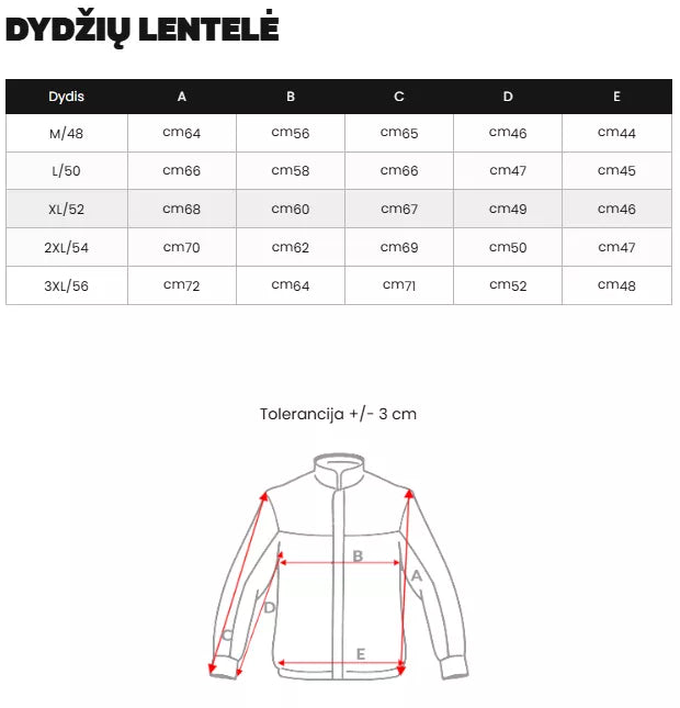 Men's red jacket Sense