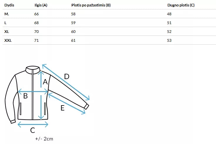 Men's quilted red vest Lider