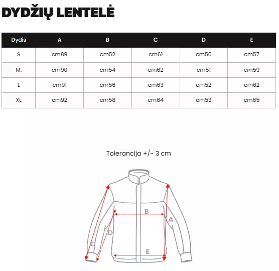 Women's black winter jacket Flint