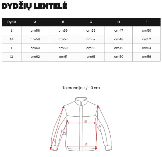 Women's black winter jacket Pensil