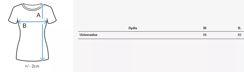 Women's oversized black T-shirt Shine