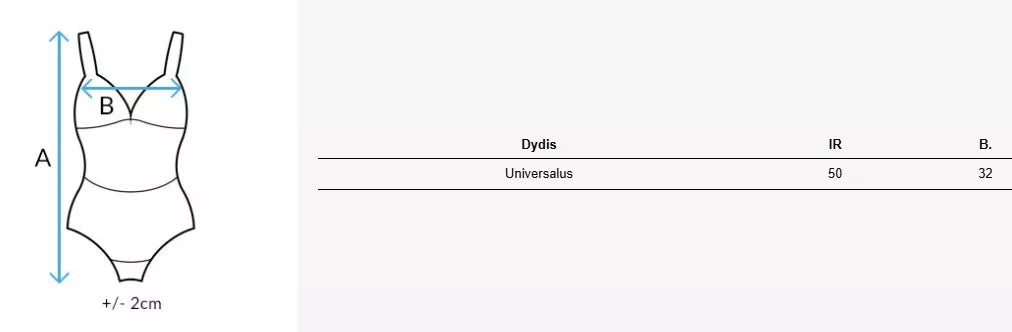 Women's brown striped bra Strip