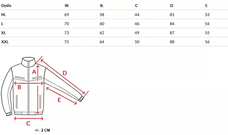 Men's dark blue jacket Mask