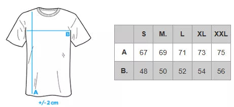 Men's brown T-shirt Brave