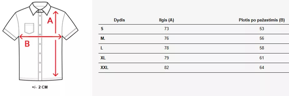 Men's gray short-sleeved shirt Kenat