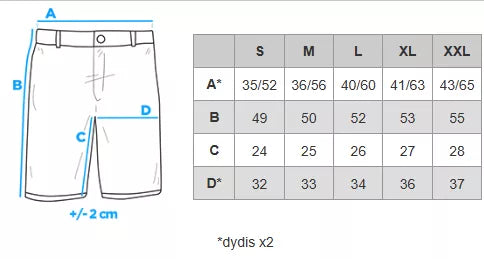 Men's gray shorts Aras