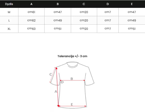 Men's black T-shirt Icon2