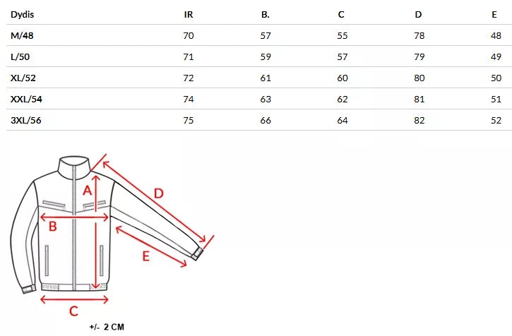 Men's black jacket Teros