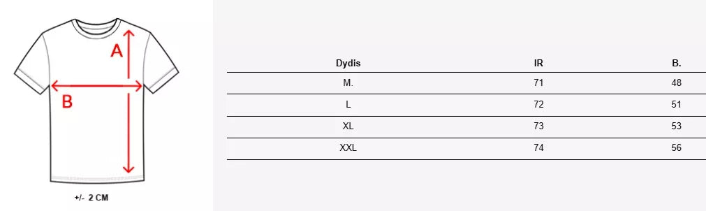 Men's white T-shirt with a picture Ages 