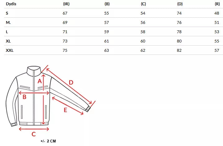 Men's black winter jacket Porter