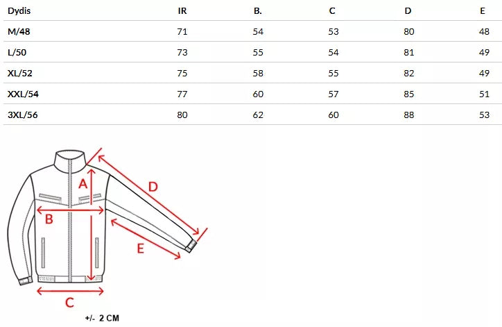 Men's dark blue jacket Kent