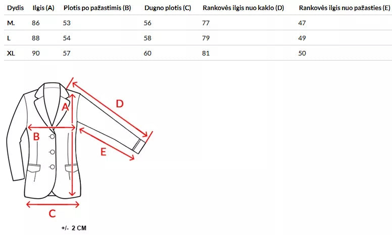 Men's black coat Nelly