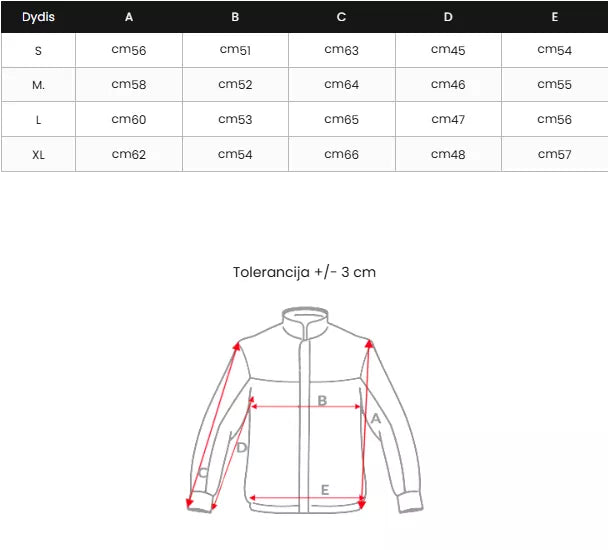 Women's black jacket Erik