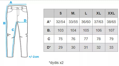 Men's dark blue jeans Kone