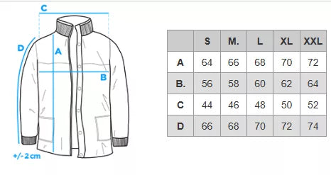 Men's dark blue jacket Olten