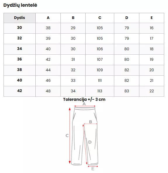 Men's black trousers Gala