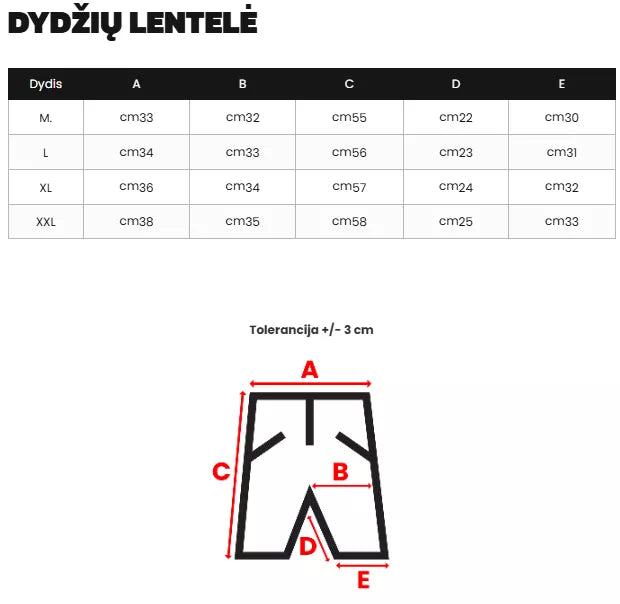 Men's black sports shorts Frost 