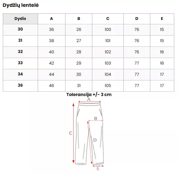 Men's black pants Alton