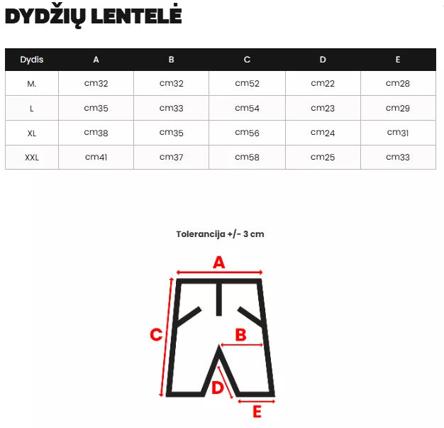 Men's black sports shorts Keller