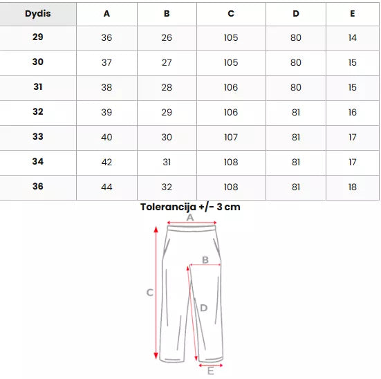 Men's black jeans Monte