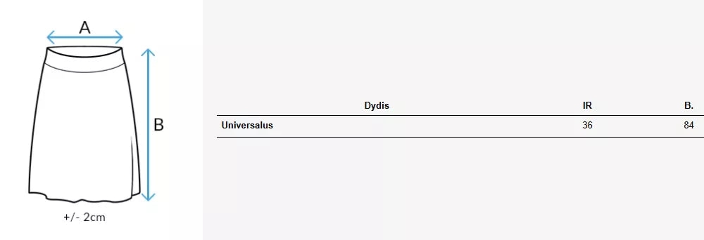 Women's beige tulle skirt Milani 