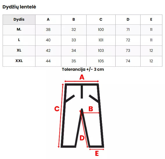 Men's black sports pants Bost