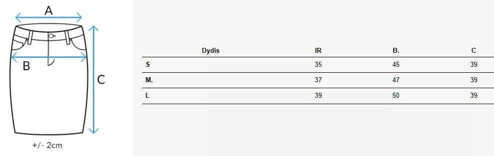 Women's beige mini skirt Daniz