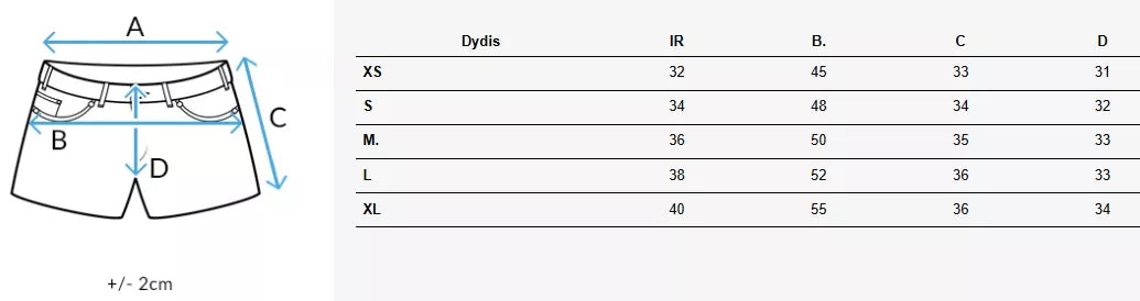 Women's black denim shorts Jeanlove