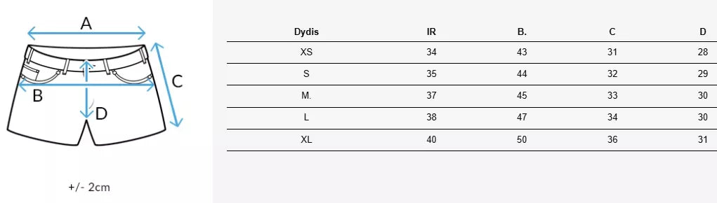 Women's black denim shorts Sunylook 