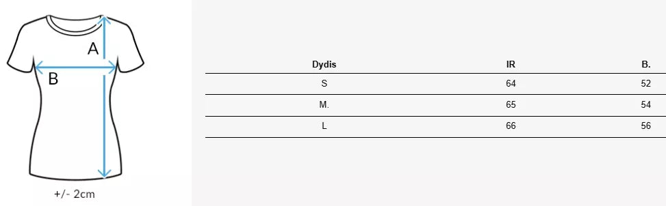 Women's striped green T-shirt Almin