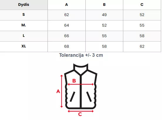 Women's white vest with hood Senti