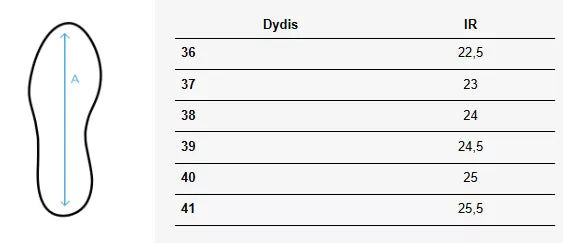 Women's black slippers Platofi